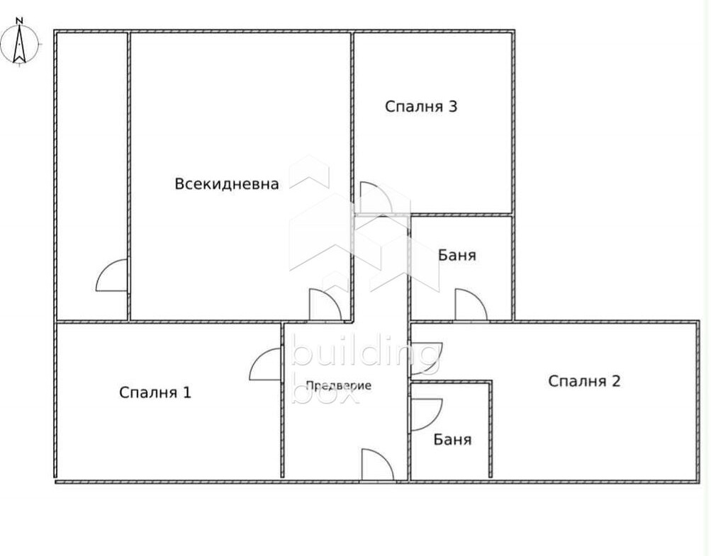 Тристаен апартамент пред акт 16 - 0