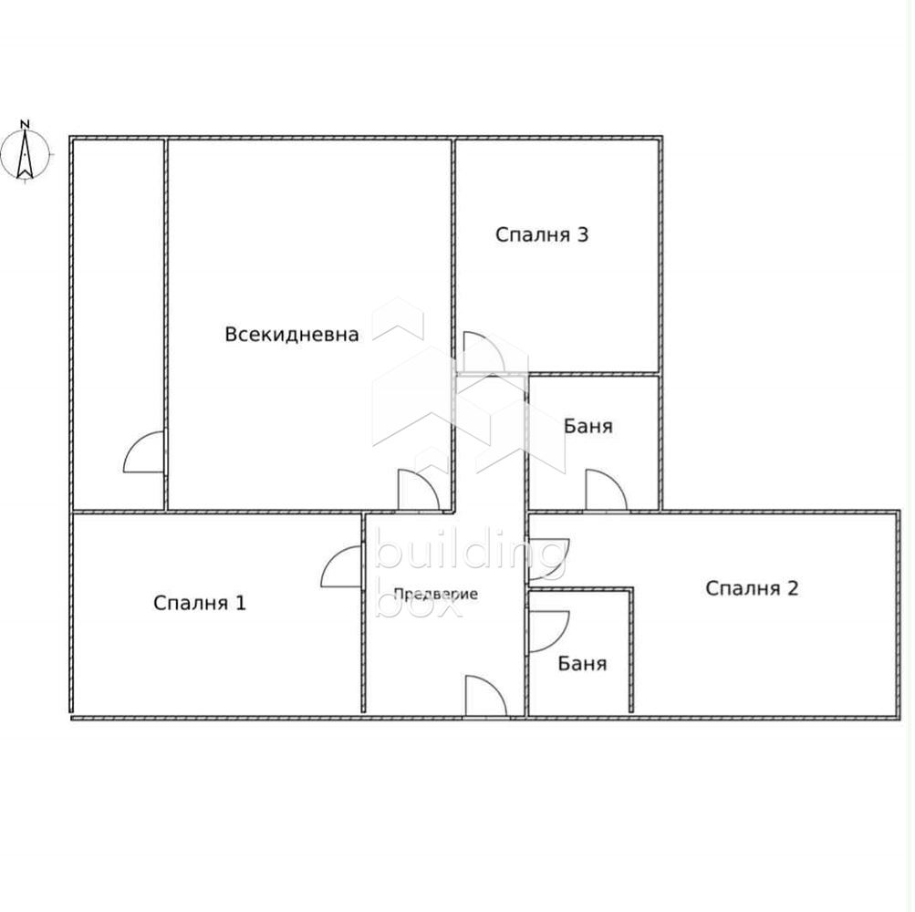 Тристаен апартамент пред акт 16 - 0