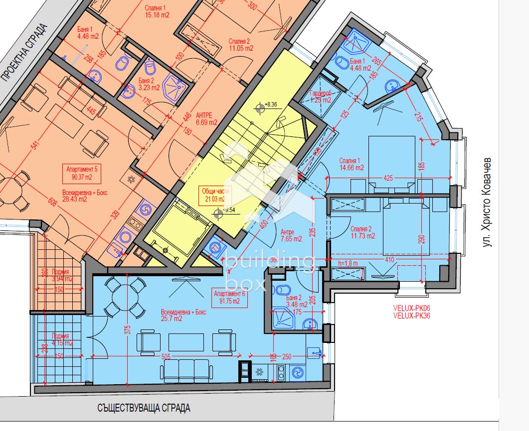Тристаен апартамент - Център - 0