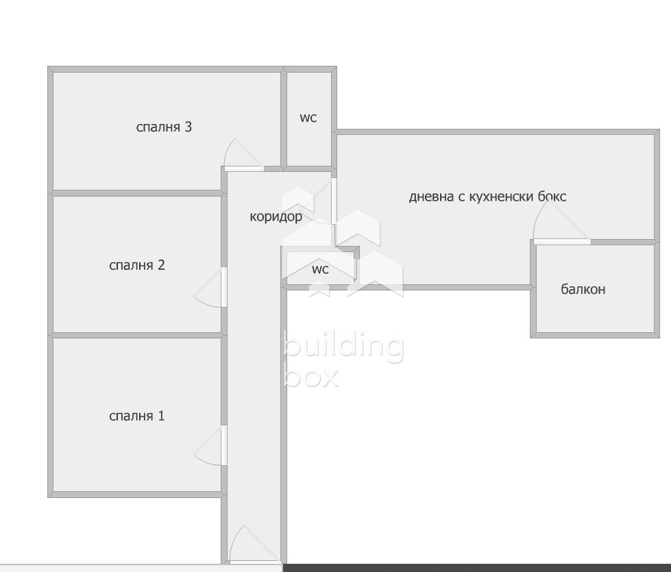 Апартамент с три спални под наем - 0