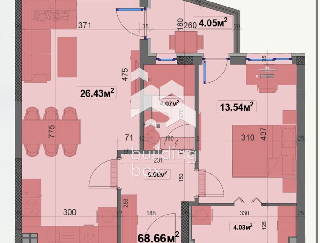 Двустаен апартамент с функционално разпределение - кв. Овча Купел - 0