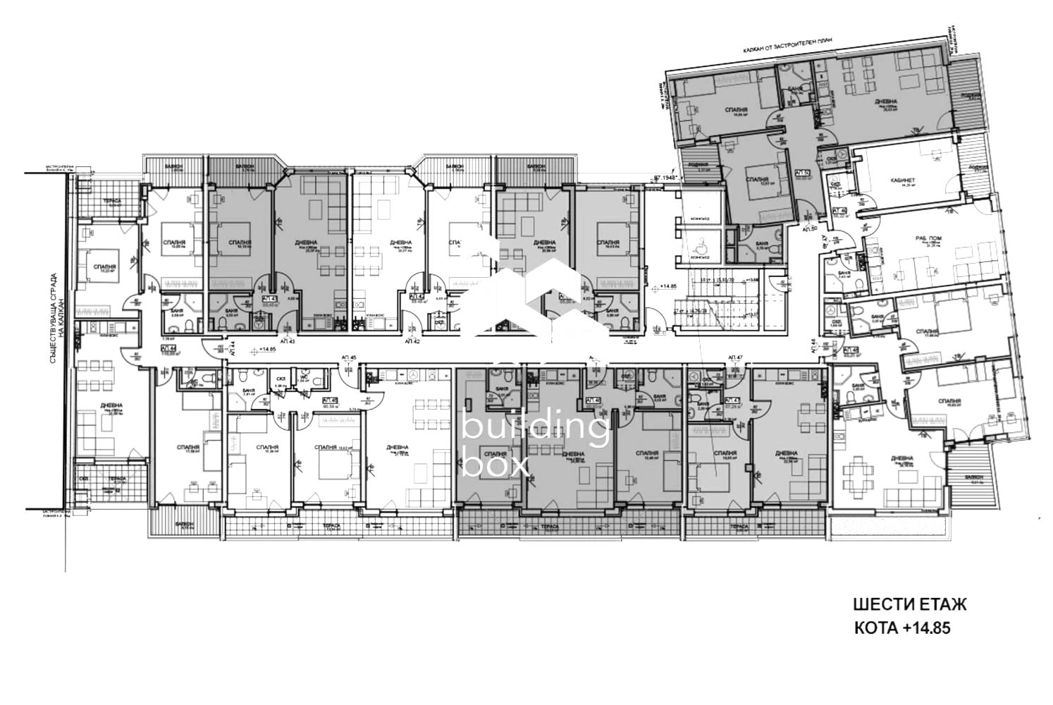 Тристаен апартамент в нова модерна сграда – Централна София - 0
