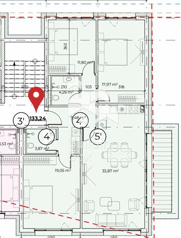 Просторен 4-стаен апартамент в бутиков комплекс в с.Бистрица - 0
