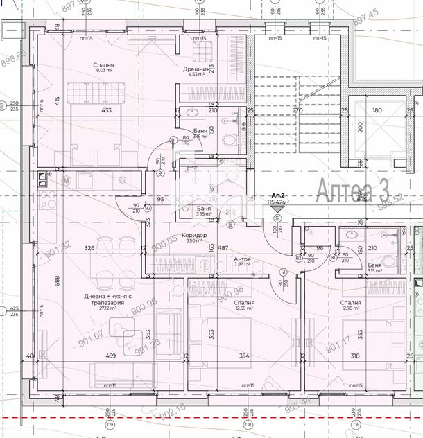 Просторен 4-стаен апартамент с двор в бутиков комплекс в с.Бистрица - 0