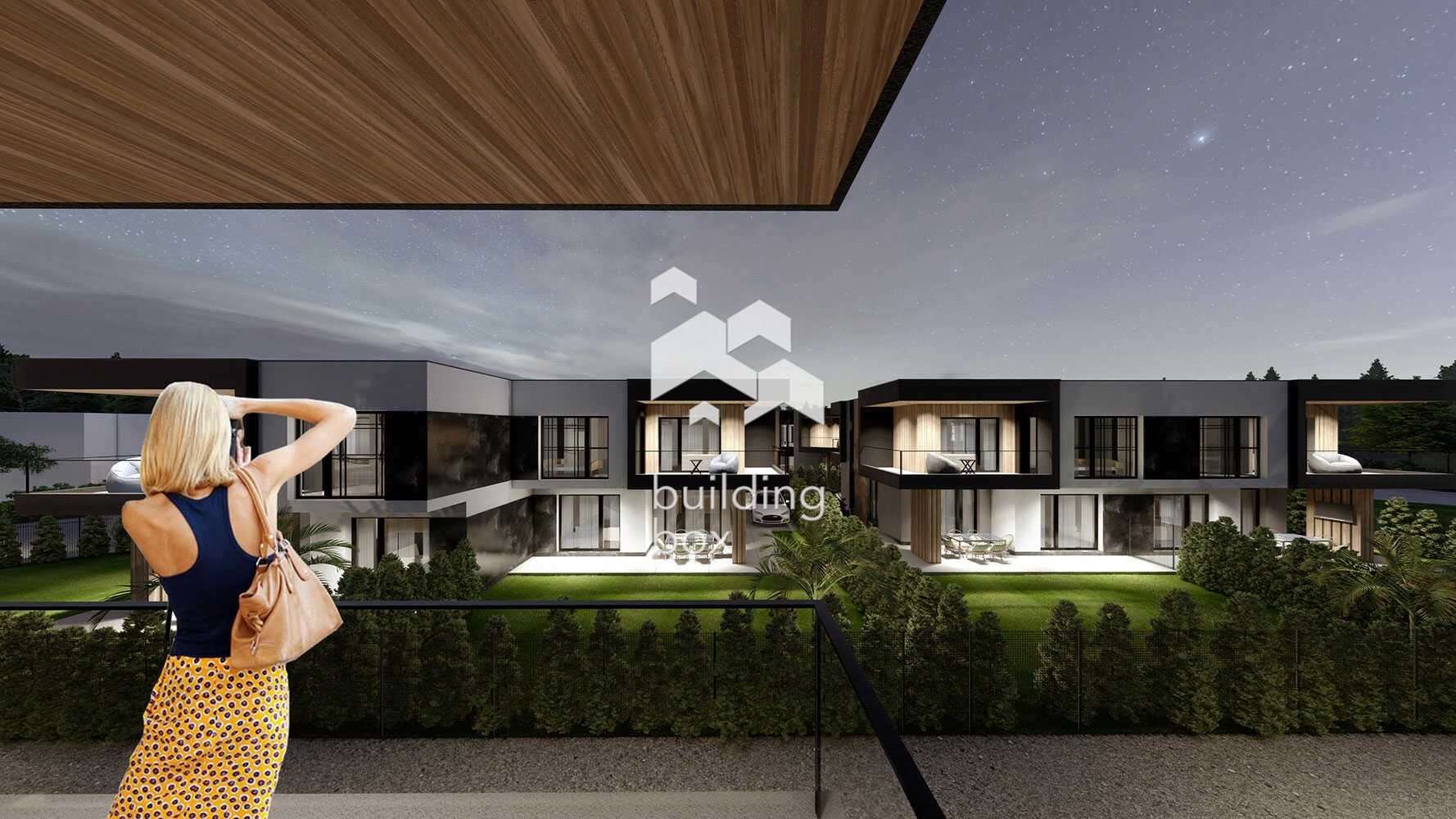 Къща в затворен комплекс в с. Войводиново - 0