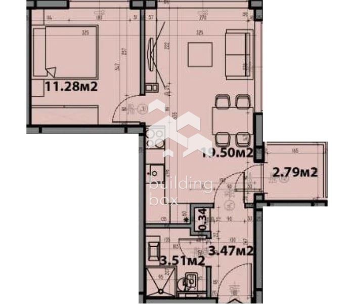 Двустаен апартамент в новострояща се сграда - 0