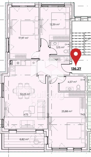 Просторен 4-стаен апартамент в ALTEA 3, с.Бистрица - 0