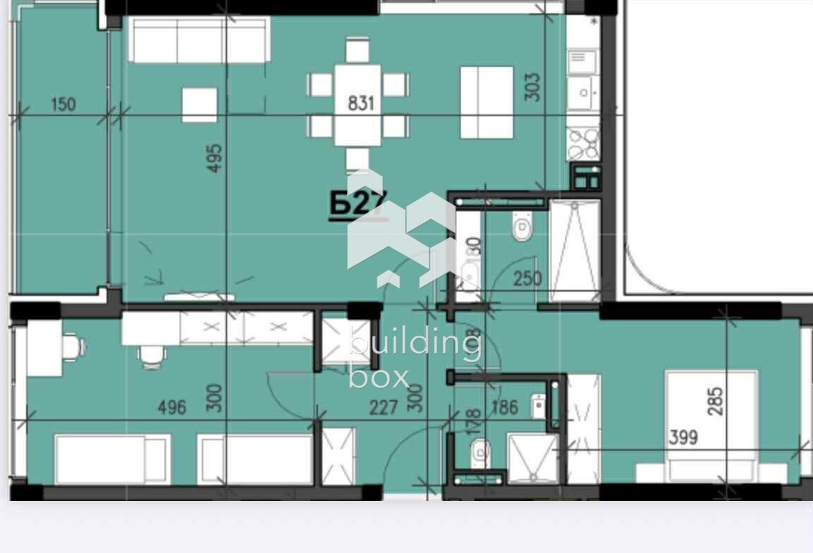 Тристаен апартамент пред акт 16 - 0