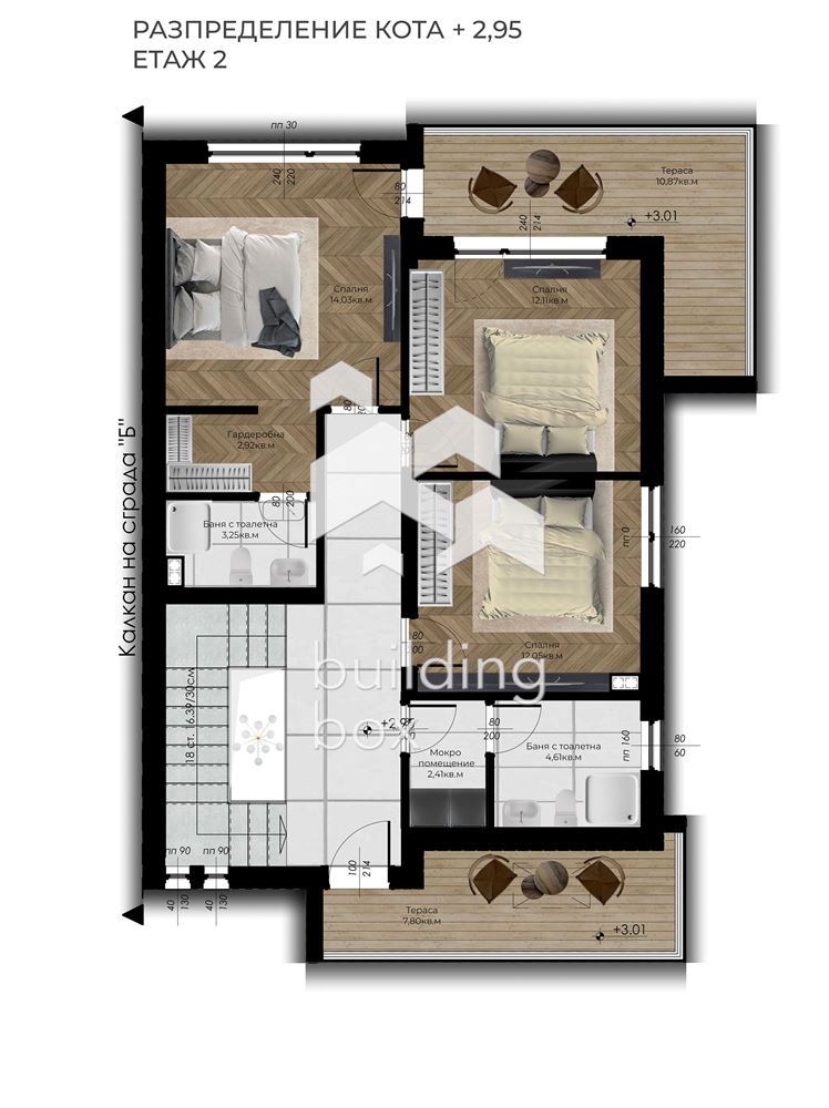 Къща в затворен комплекс в с. Войводиново - 0