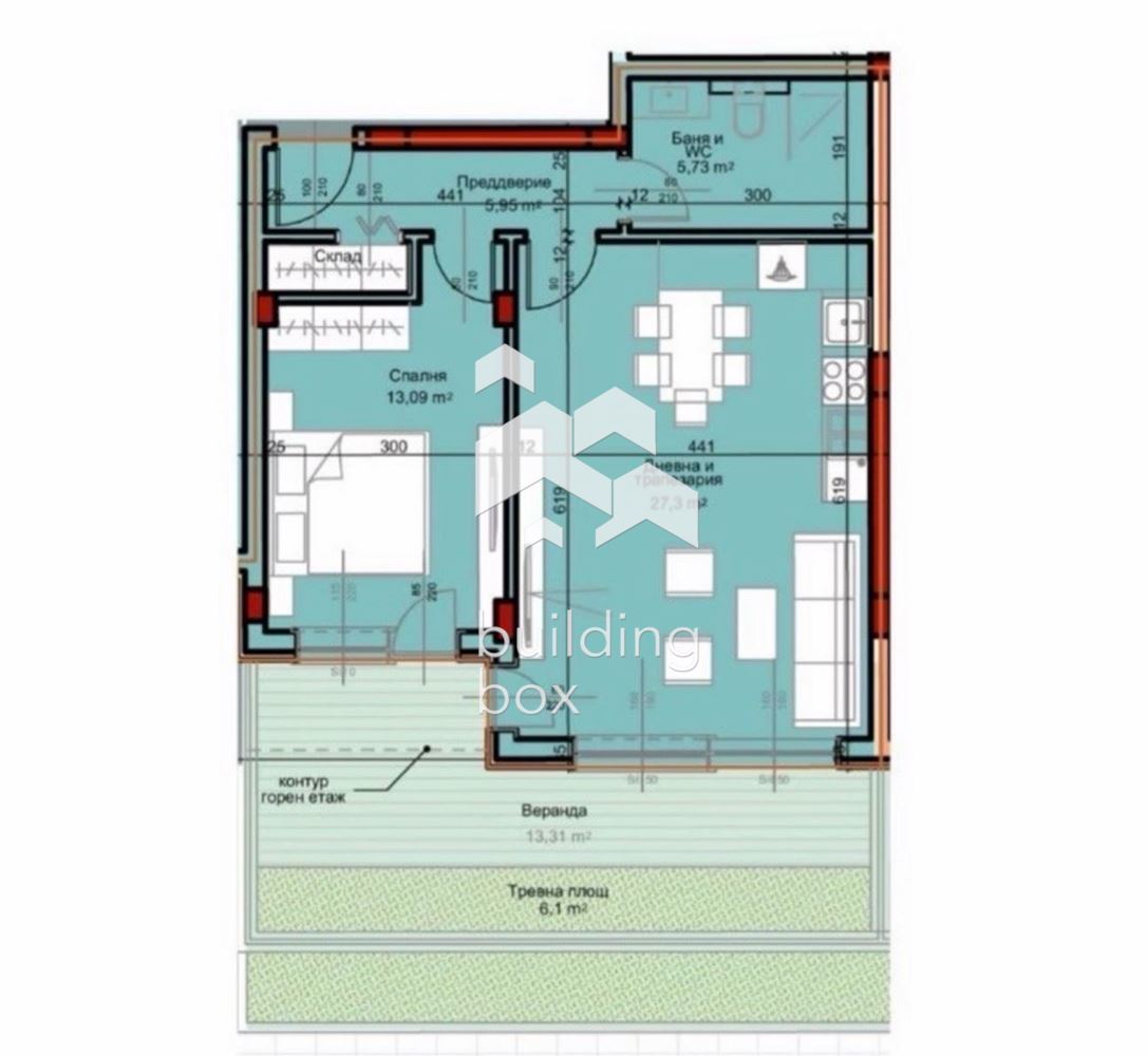 ЗА ПЪРВИ НАЕМАТЕЛИ - ЛУКСОЗНО ОБЗАВЕДЕН - 0