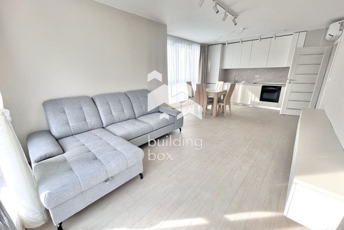 НОВ напълно обзаведен двустаен апартамент с ПАРКОМЯСТО в кв. Бриз - 0