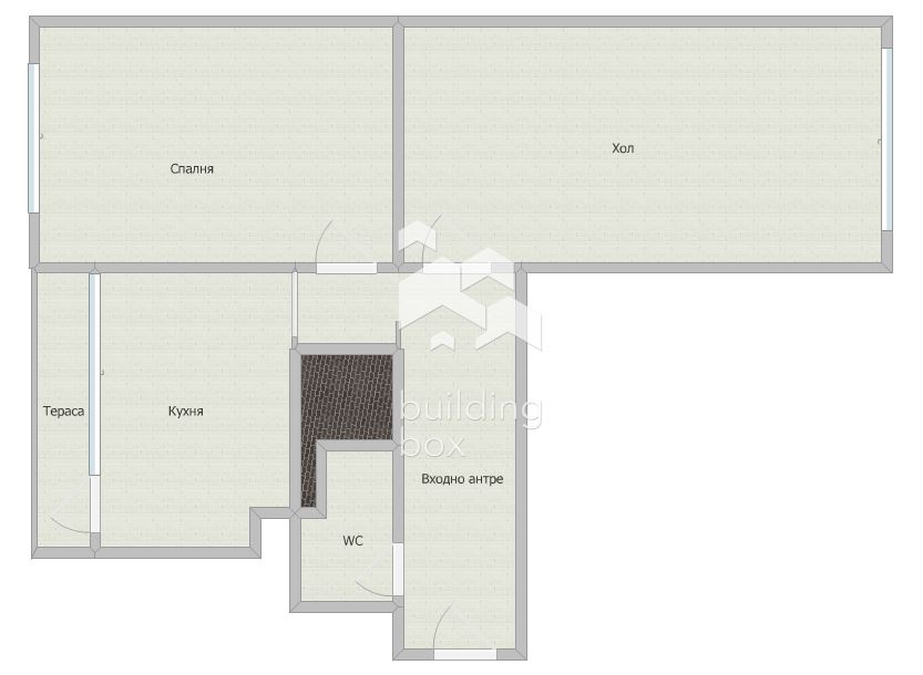 Двустаен апартамент в кв. Христо Смирненски - 0