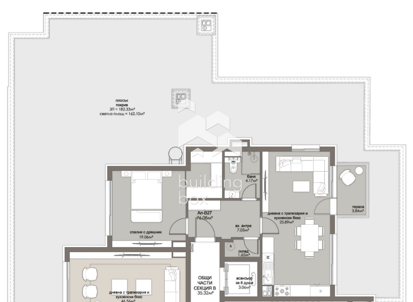 Двустаен апартамент - ж.к. Люлин 5 - 0