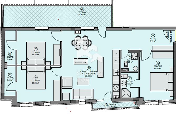 4-стаен – София