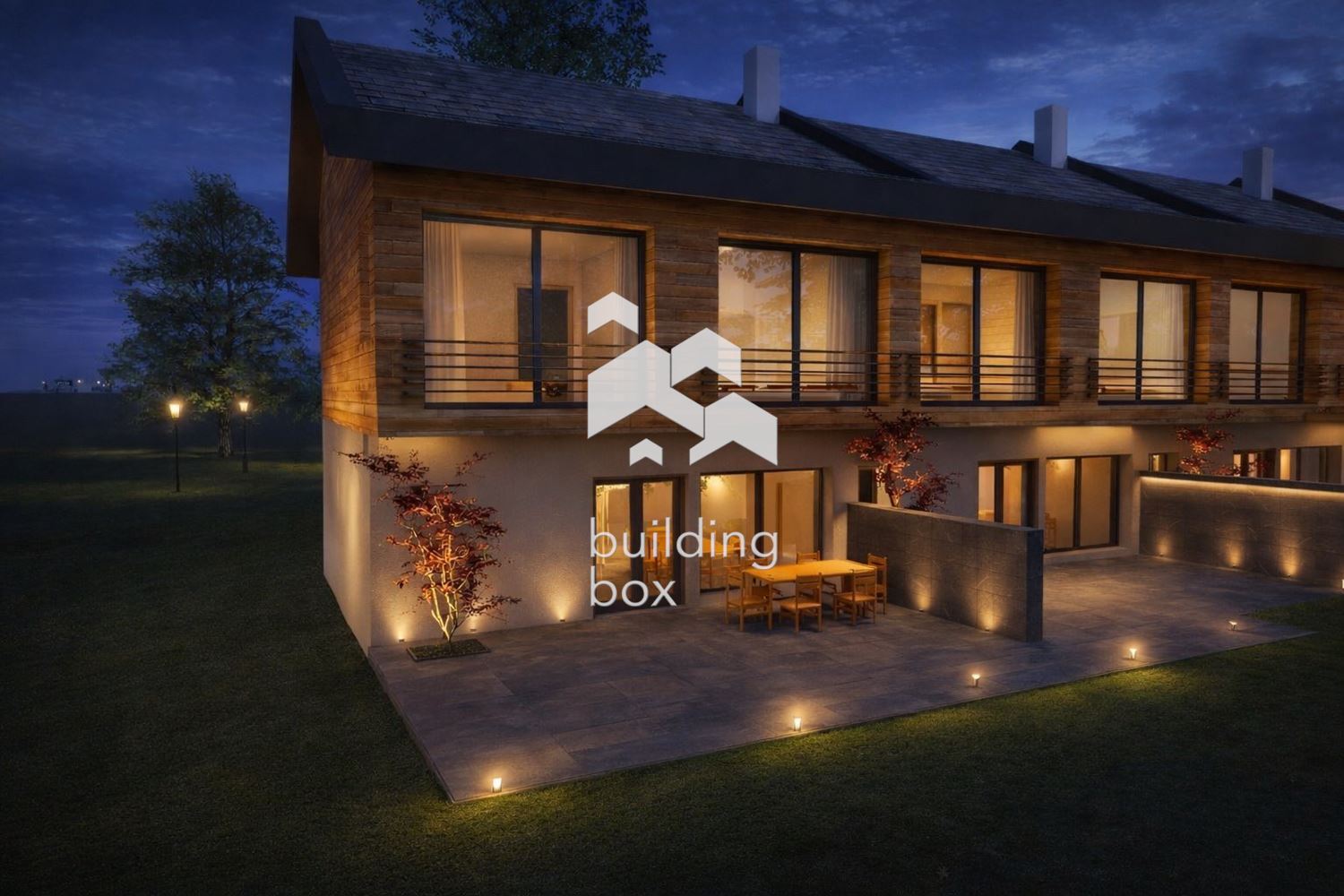 Двуетажни къщи с три спални Bonola Hause - 0