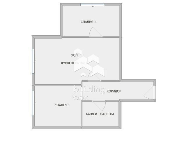 Двустаен апартамент - 0