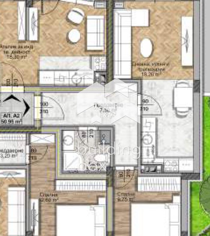 Двустаен апартамент - кв. Овча купел 1 - 0