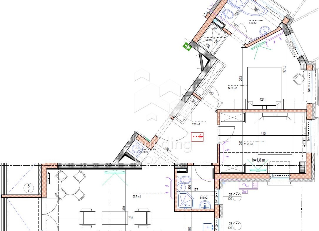 Тристаен апартамент - Център - 0