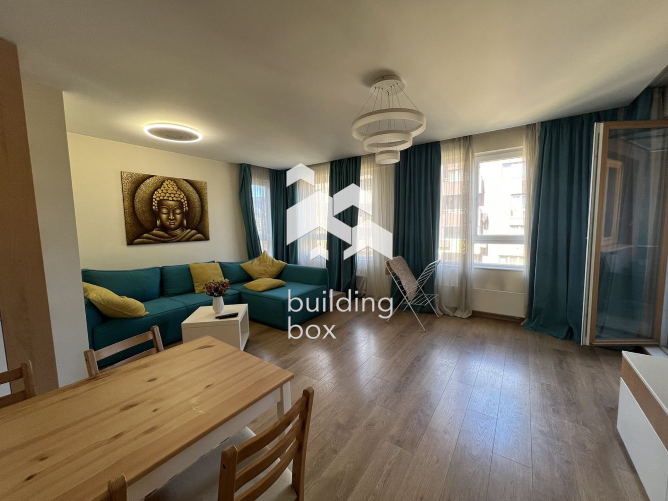 Просторен двустаен апартамент в затворен жилищен комплекс Green Residence - 0