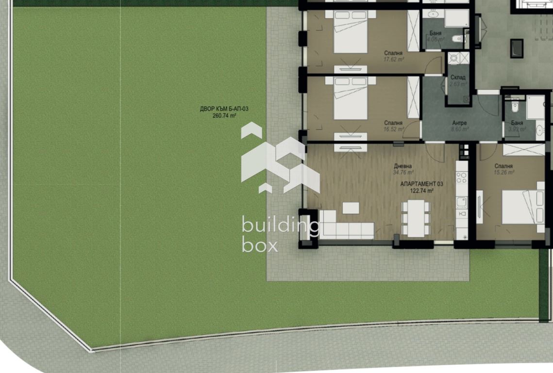 Четиристаен апартамент - ж.к. Витоша - 0