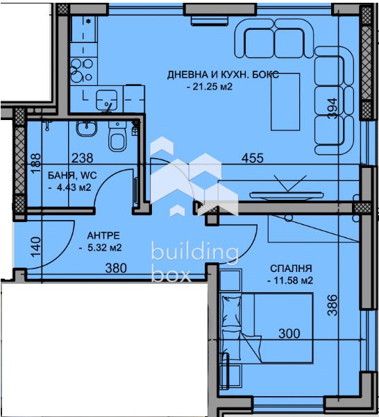 Двустаен Смирненски до Гребна База - 0