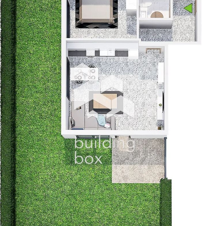 Двустаен апартамент в нов затворен комплекс - кв. Христо Смирненски. - 0