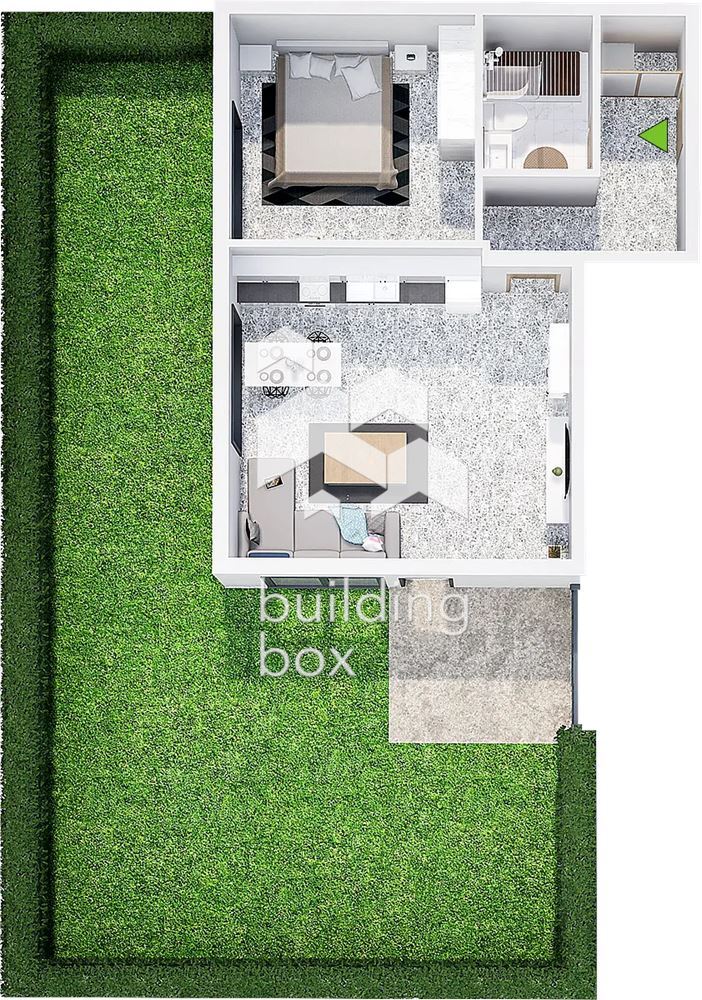 Двустаен апартамент в нов затворен комплекс - кв. Христо Смирненски. - 0