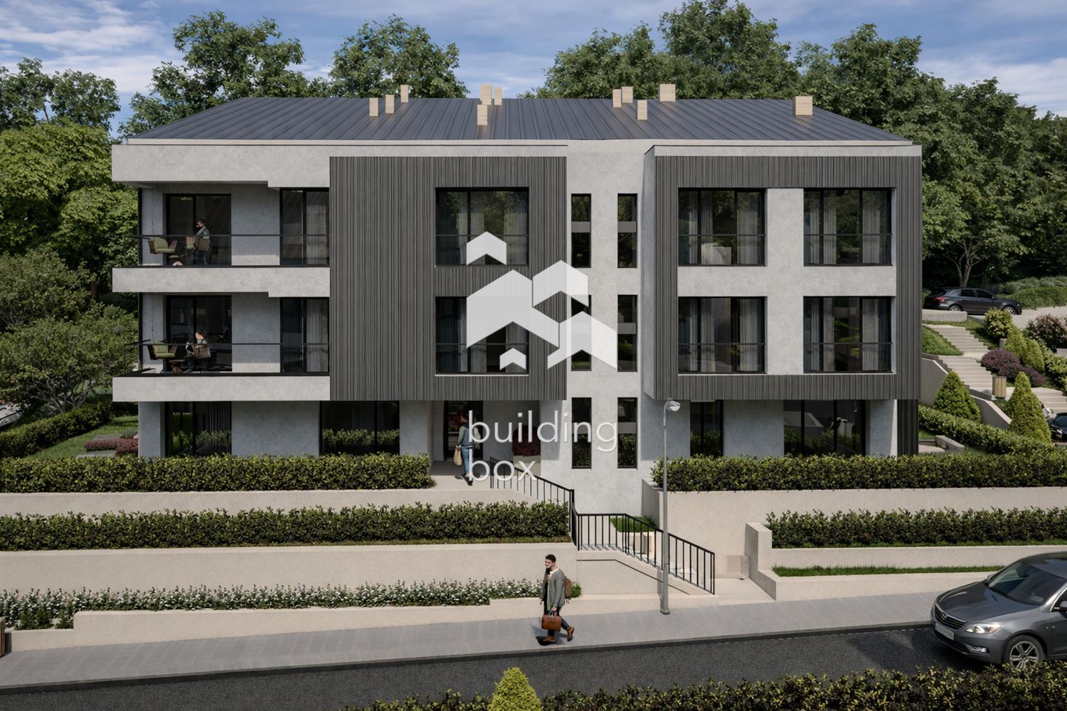 Просторен 4-стаен апартамент в сграда 5 в бутиков комплекс в с.Бистрица - 0