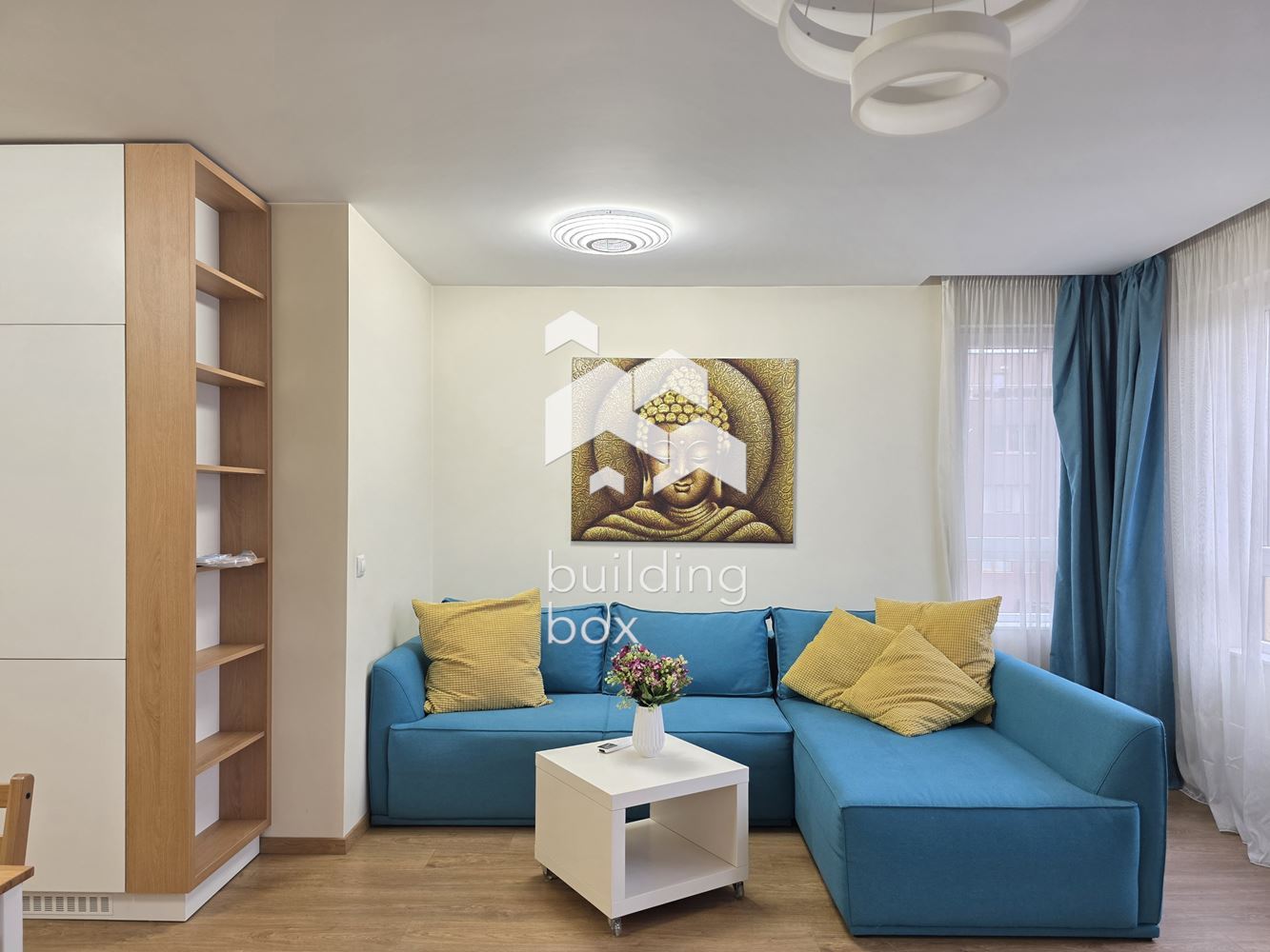 Просторен двустаен апартамент в затворен жилищен комплекс Green Residence