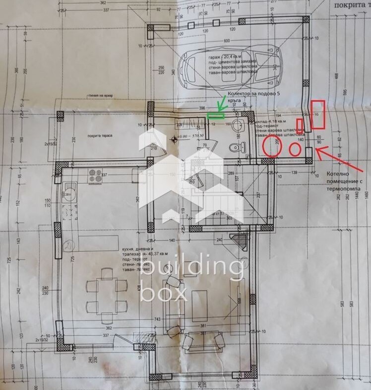 Качество! Простор с двор 600 кв.м.! Еднофамилна къща с Акт 16! - 0