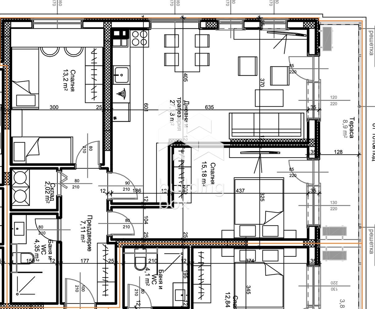 Тристаен апартамент в кв. Остромила пред АКТ16 - 0