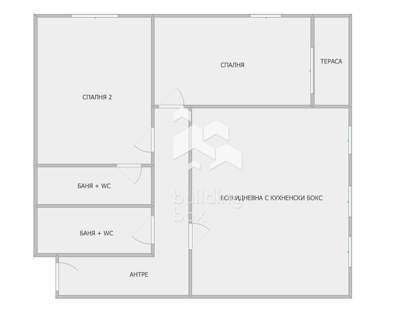 Тристаен апартамент в Марица Парк - 0