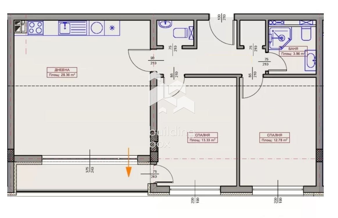ТРИСТАЕН апартамент в новострояща се сграда до парк Възраждане - 0