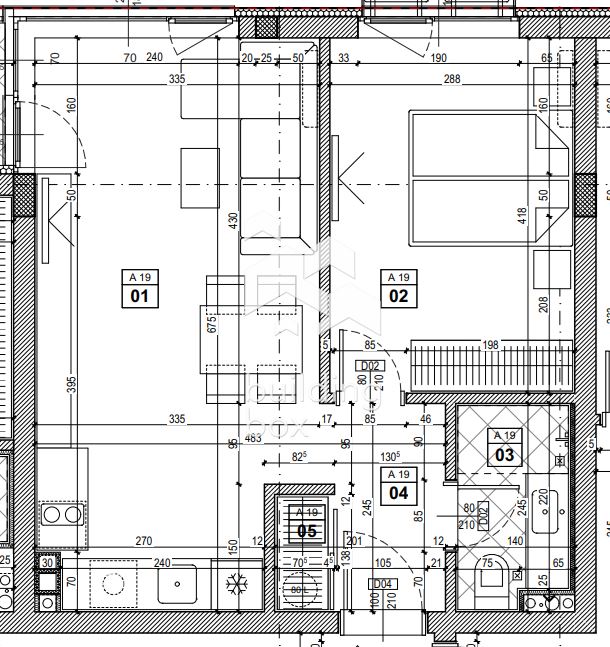 Продава двустаен апартамент - 0