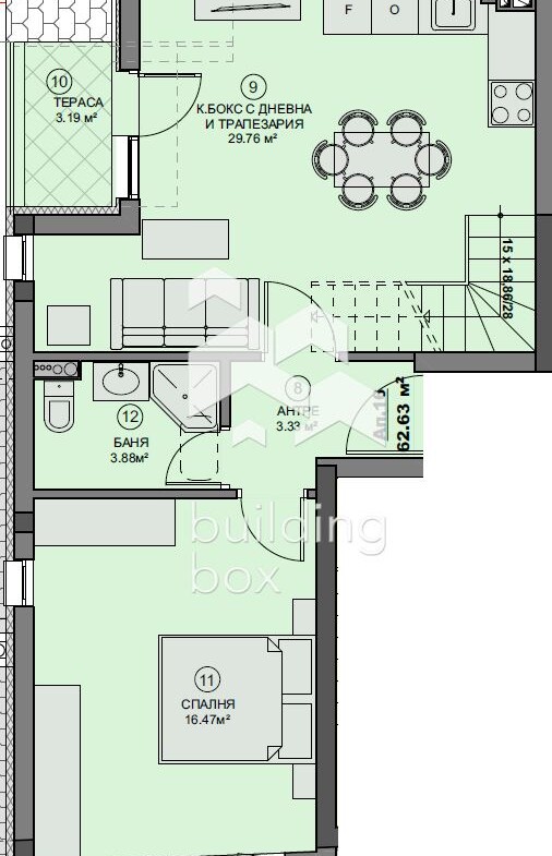 Мезонет - София, Зона Б18 - 0