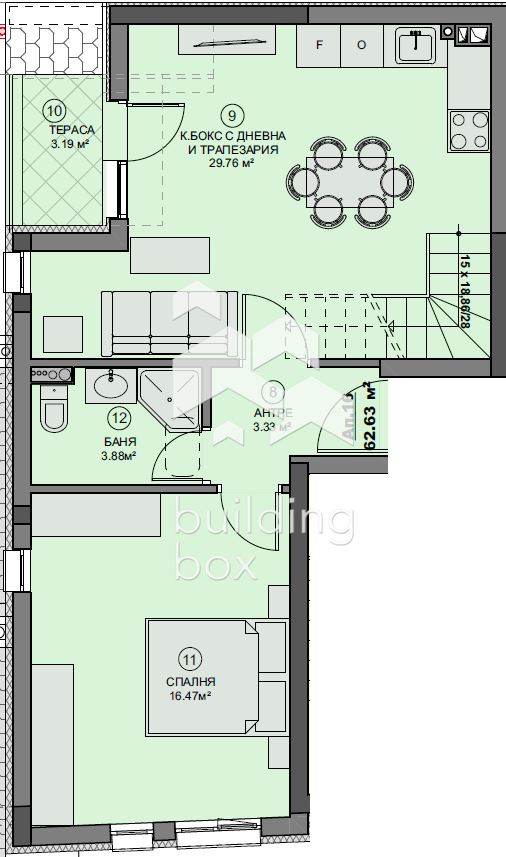Мезонет – София, Зона Б18