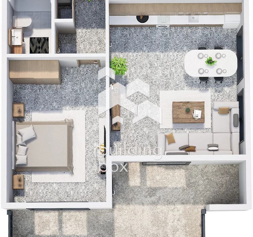 Двустаен апартамент в нов затворен комплекс - кв. Христо Смирненски - 0