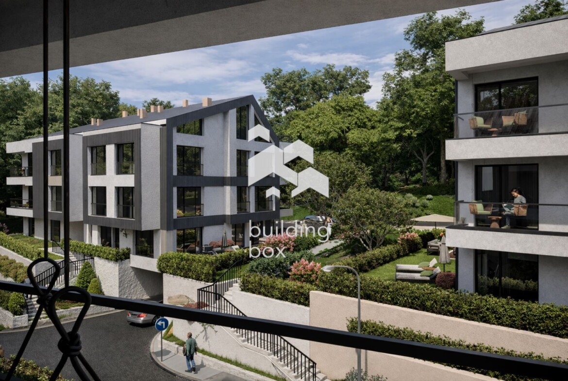 Просторен 2-стаен апартамент в сграда 1 в бутиков комплекс в с.Бистрица - 0