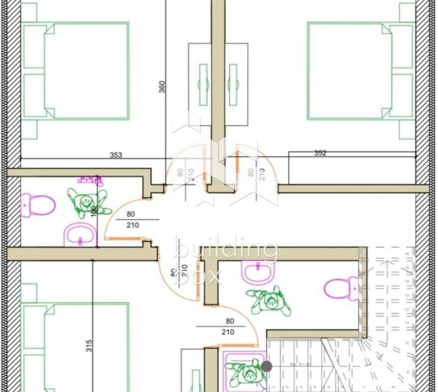 Двуетажни къщи с три спални Bonola Hause - 0
