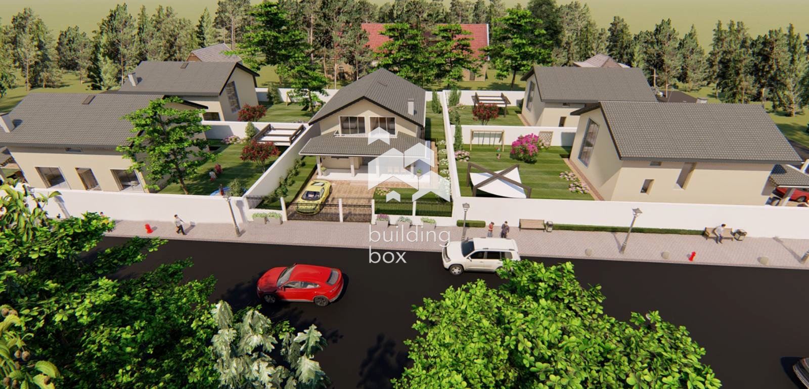 Комплекс от нови къщи в село Рогош - 0