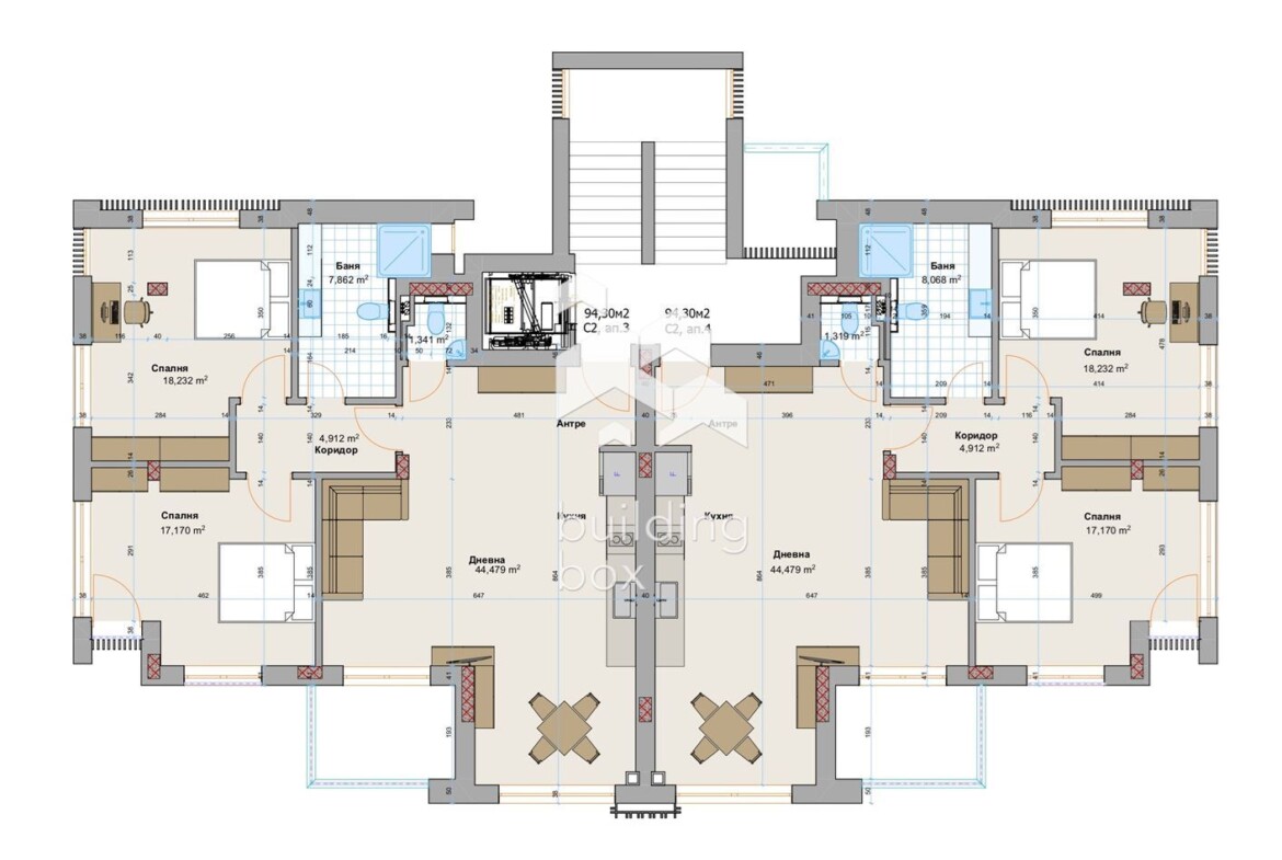 Тристаен апартамент - с. Панчарево - 0