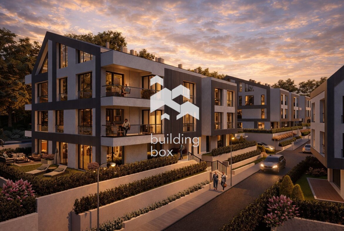 Просторен 4-стаен апартамент в сграда 6 бутиков комплекс в с.Бистрица със светла височина над 3 ,5м. - 0