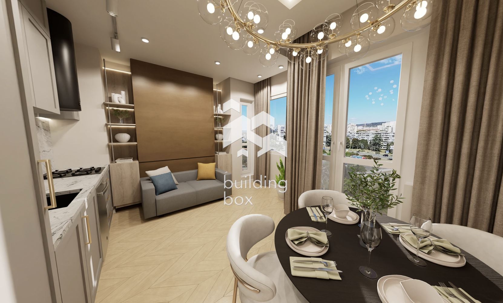 Едностаен апартамент с паркомясто в гр.Варна