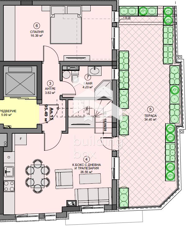 Мезонет - София, Зона Б18 - 0