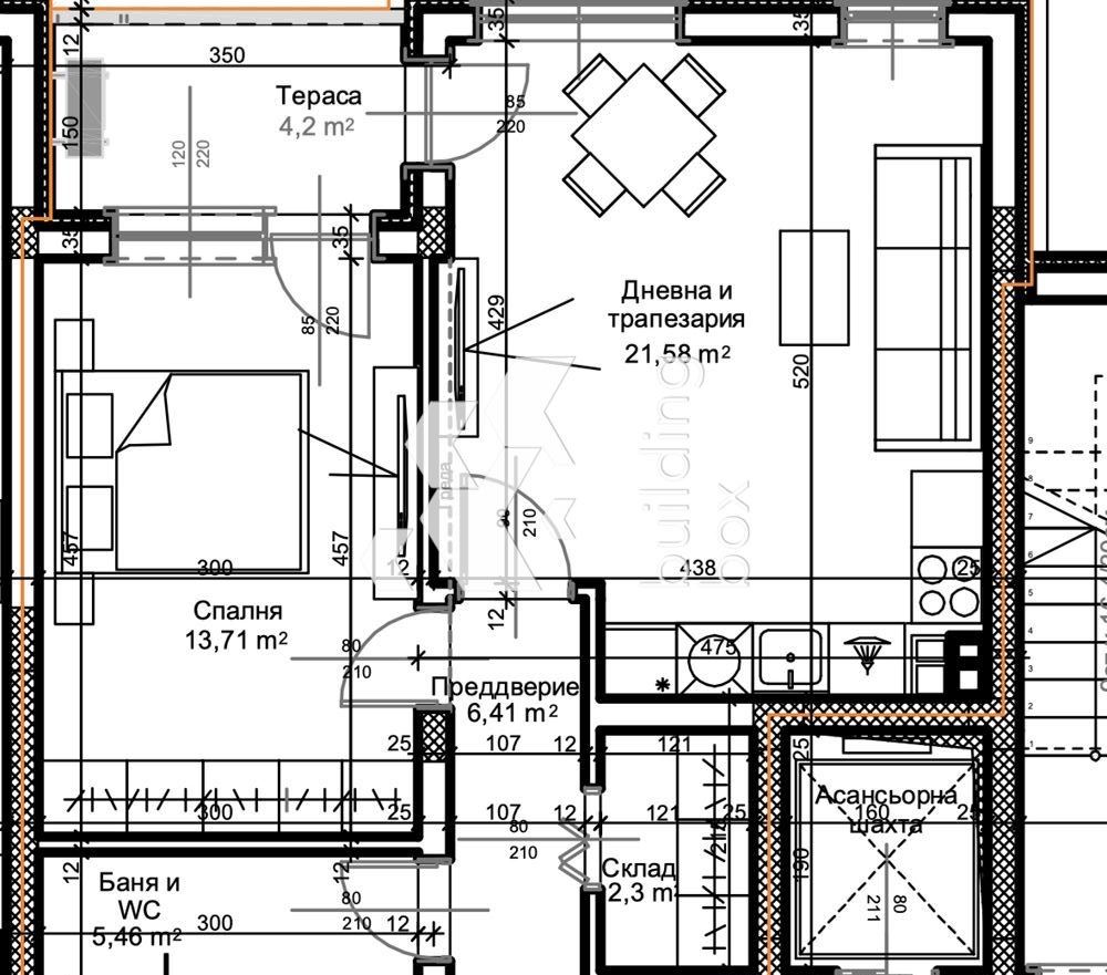 Двустаен апартамент пред АКТ16 - кв. Остромила - 0