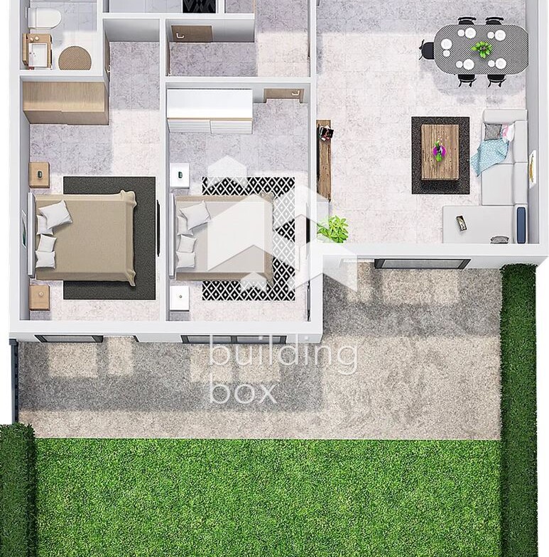 Тристаен апартамент в нов затворен комплекс - кв. Христо Смирненски - 0