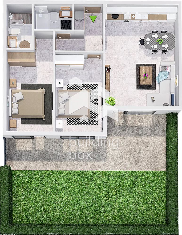 Тристаен апартамент в нов затворен комплекс - кв. Христо Смирненски - 0