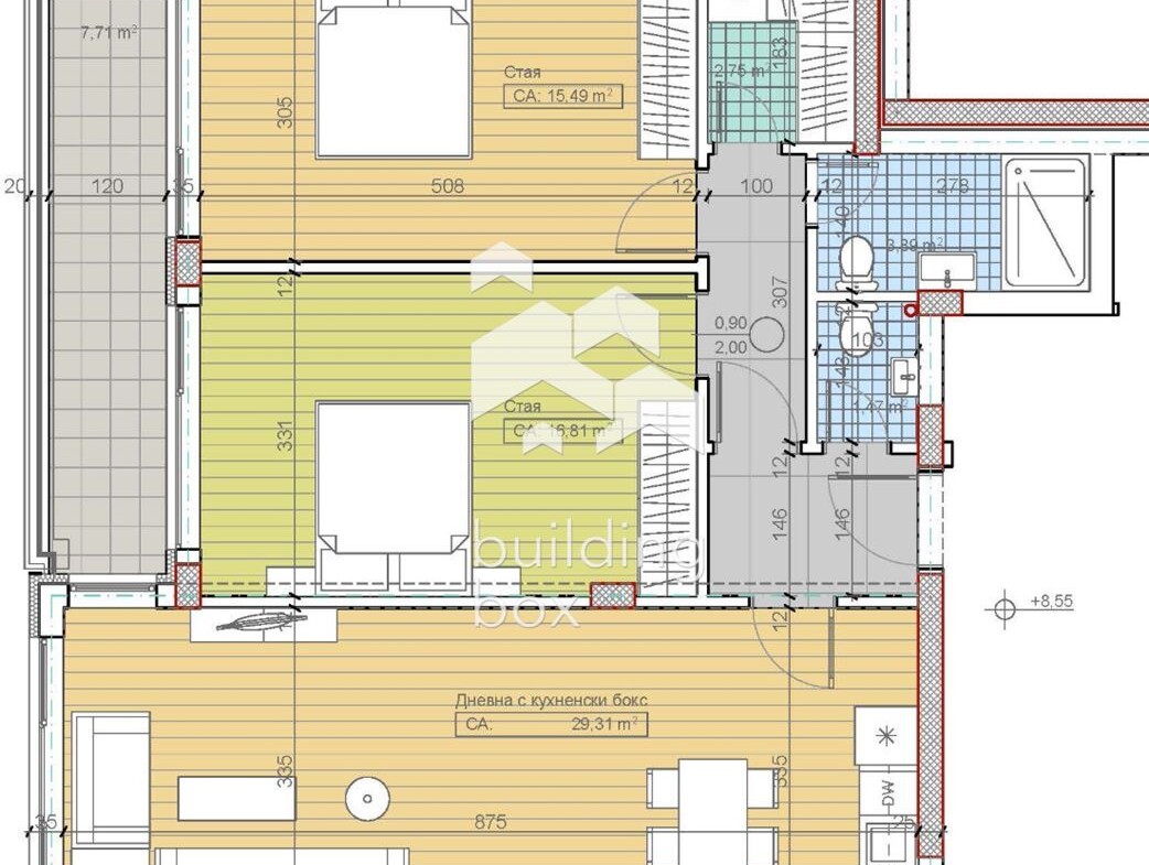 Тристаен апартамент - кв. Бояна - 0