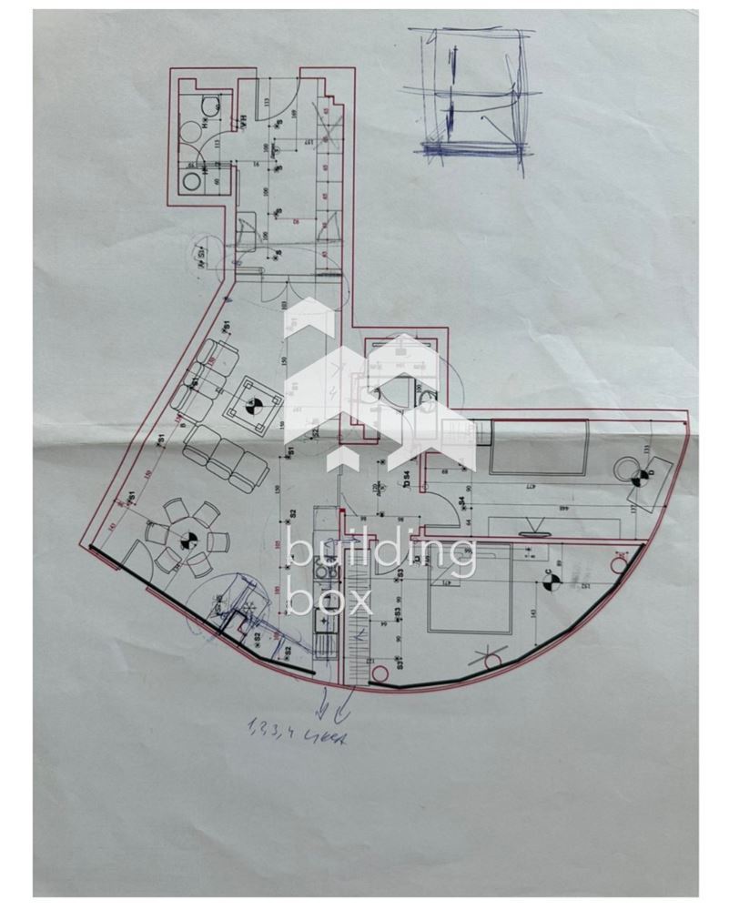 Продава тристаен апартамент в кв. Манастирски ливади - 0