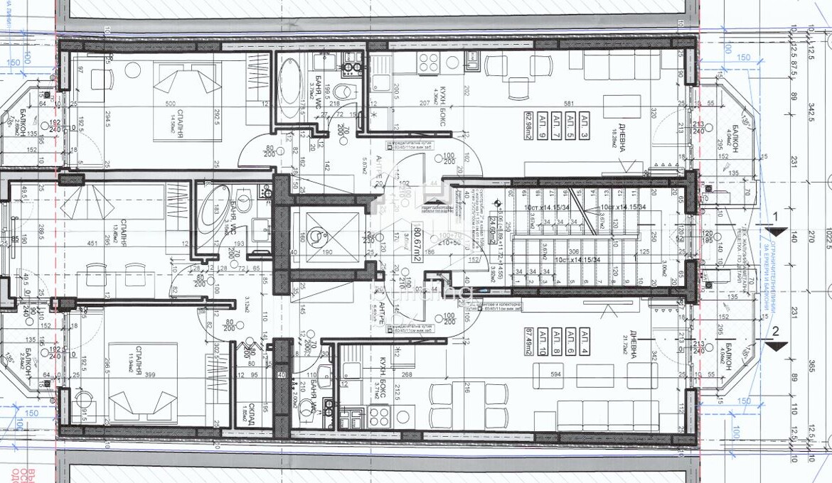 Продавза Двустаен апартамент - 0